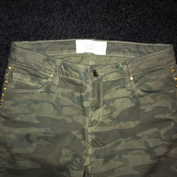 Rachel Roy Camo Studded Denim Jean - Picture 2 of 5